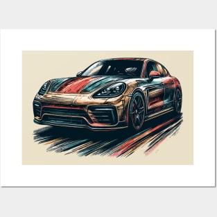 Porsche Panamera Posters and Art